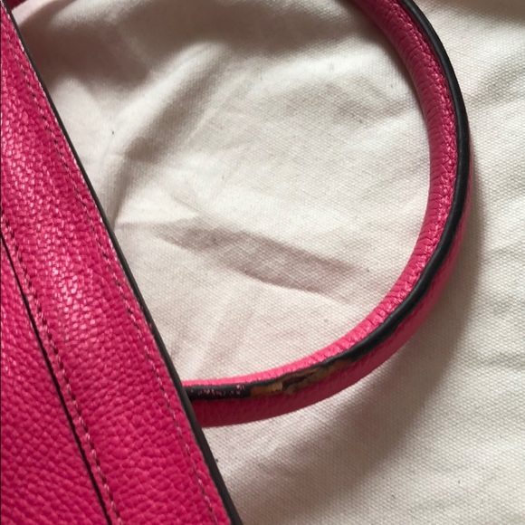 Céline mini luggage neon Pink/fuchsia pre-loved - Picture 7 of 8